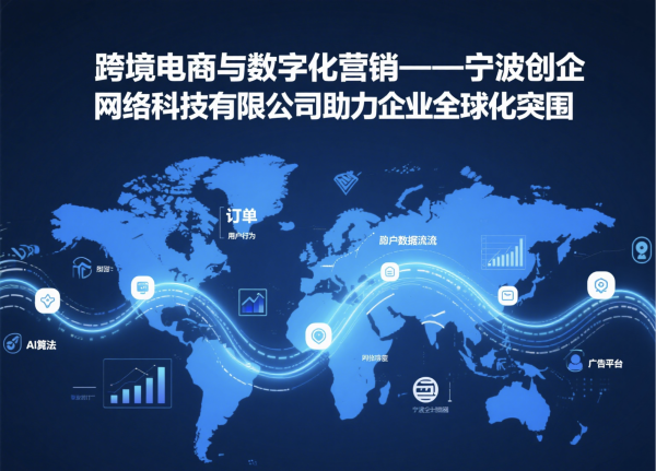 無息外盤配資 跨境電商與數(shù)字化營銷: 寧波創(chuàng)企網(wǎng)絡(luò)科技圖文解碼全球化增長密碼